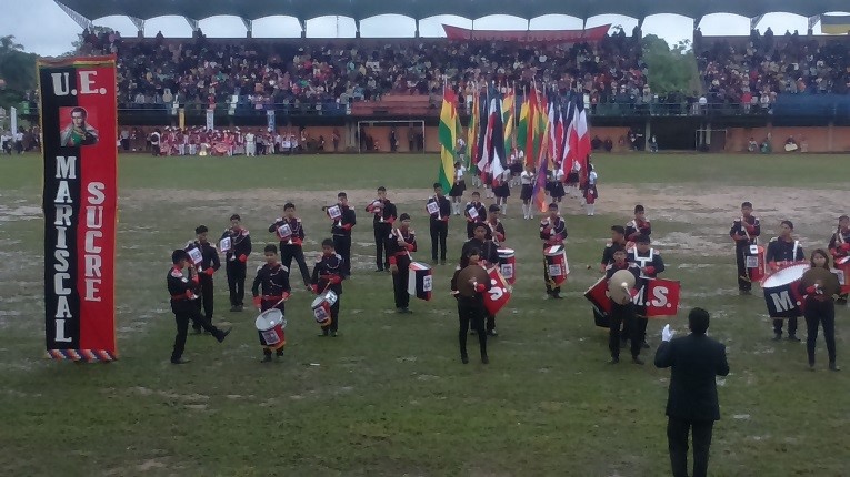 Concurso de banda del nivel primario y secundario